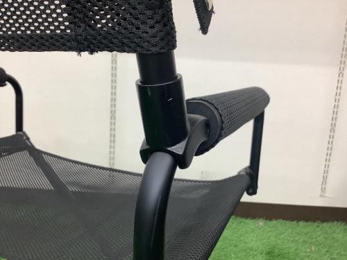 Snow peak (スノーピーク) アウトドアチェア LV-077M-BK ブラック メッシュFDチェア
