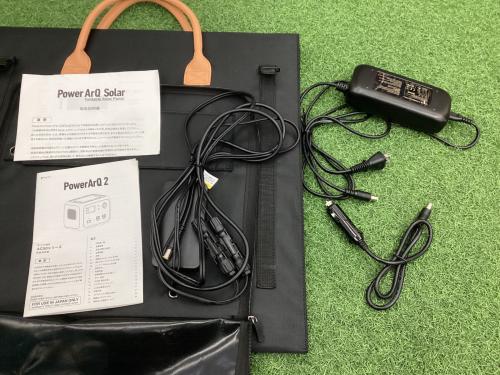 PowerArQ (パワーアーク) AC50 ポータブル電源 ※ソーラーパネル現状販売