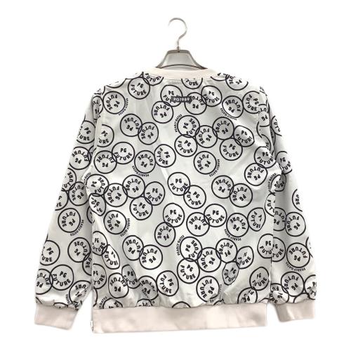 PEARLY GATES (パーリーゲイツ) サイドジップ ゴルフウェア(トップス) 055-2121104 レディース SIZE L ホワイト
