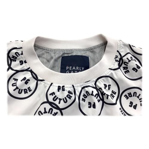 PEARLY GATES (パーリーゲイツ) サイドジップ ゴルフウェア(トップス) 055-2121104 レディース SIZE L ホワイト