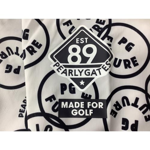 PEARLY GATES (パーリーゲイツ) サイドジップ ゴルフウェア(トップス) 055-2121104 レディース SIZE L ホワイト