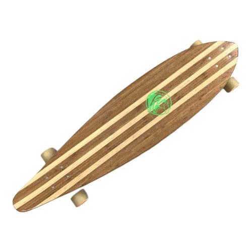 WHITE WAVE LONGBOARDE スケートボード ベージュ
