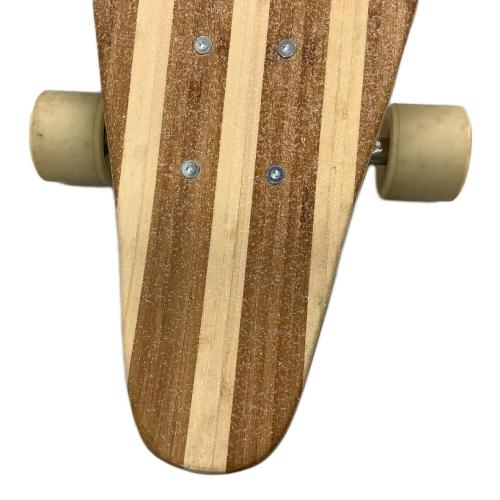 WHITE WAVE LONGBOARDE スケートボード ベージュ