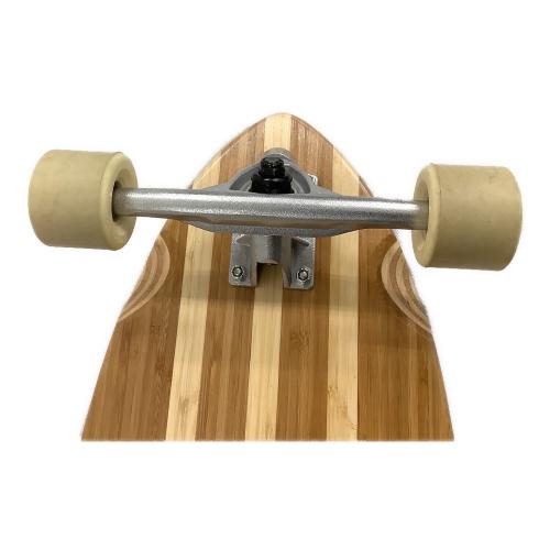 WHITE WAVE LONGBOARDE スケートボード ベージュ