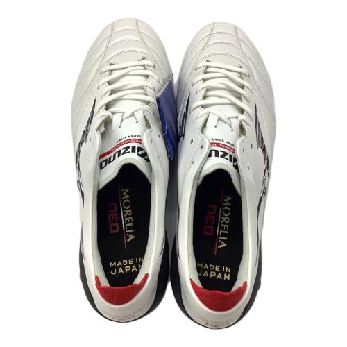 MIZUNO (ミズノ) サッカースパイク P1GA233009 モレリアネオIV JAPAN メンズ SIZE 26cm ホワイト×ブラック