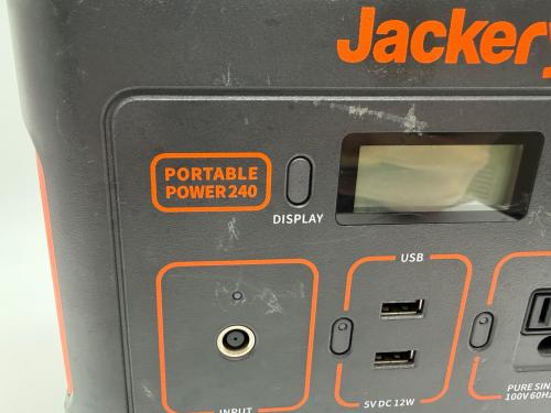 Jackery (ジャクリ) ポータブル電源240 ポータブル電源 PTB021 サビ有