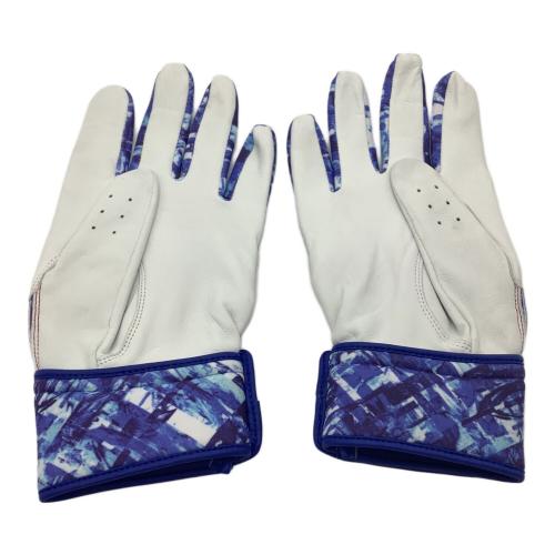 MIZUNO (ミズノ) モーションアークライン バッティンググローブ 1EJEA55801 ブルー×ホワイト