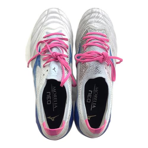 MIZUNO  サッカースパイク P1GA254025 モレリアネオ4β メンズ SIZE 27.5cm ホワイト
