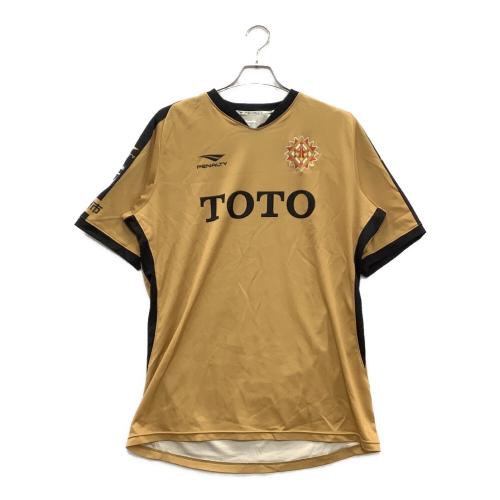 サッカー ギラヴァン北九州 Jリーグ加盟10周年記念2020 ユニフォームFP 3XL ゴールド