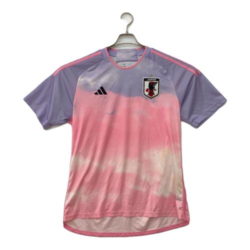 なでしこジャパン サッカーユニフォーム IB1053 アウェイ レプリカ ユニフォーム メンズ SIZE 3XL パープル×ピンク
