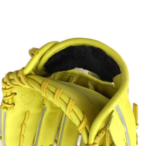 Take Glove (テイクグローブ) 硬式グローブ ケース付 約29cm イエロー