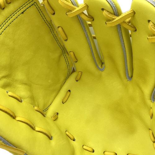 Take Glove (テイクグローブ) 硬式グローブ ケース付 約29cm イエロー