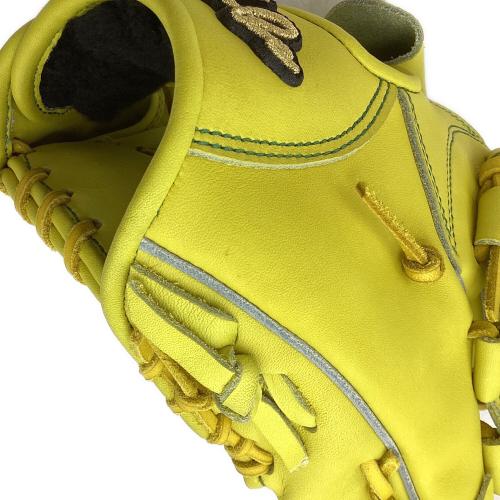 Take Glove (テイクグローブ) 硬式グローブ ケース付 約29cm イエロー
