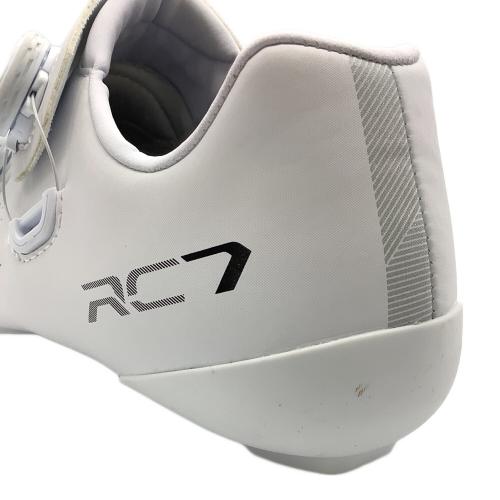 SHIMANO　ロードコンペティションレベルシューズ サイクルシューズ SH-RC703 ワイド ホワイト 25.8cm