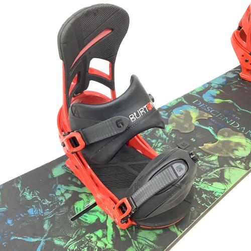 BURTON (バートン) DESCENDANT スノーボード 155cm グリーン×ブルー
