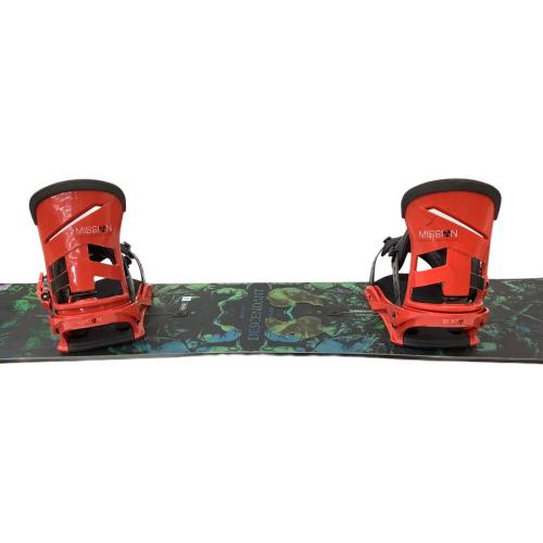 BURTON (バートン) DESCENDANT スノーボード 155cm グリーン×ブルー