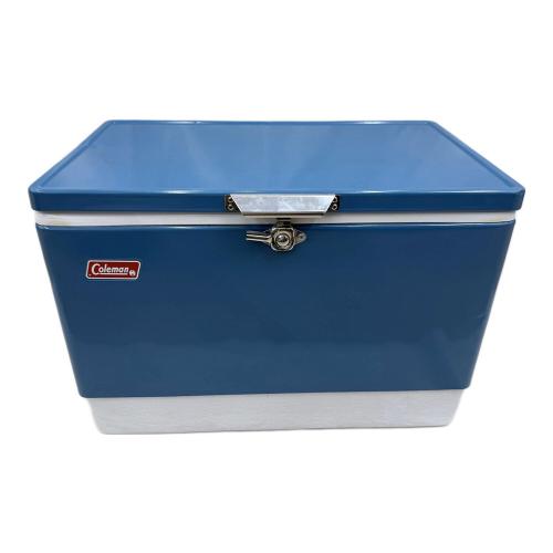 Coleman (コールマン) スチールベルトクーラー クーラーボックス 特許番号338982,196754 ブルー ヴィンテージ