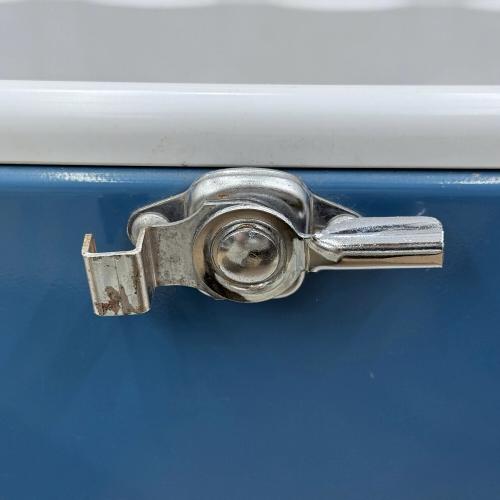 Coleman (コールマン) スチールベルトクーラー クーラーボックス 特許番号338982,196754 ブルー ヴィンテージ