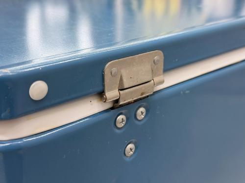 Coleman (コールマン) スチールベルトクーラー クーラーボックス 特許番号338982,196754 ブルー ヴィンテージ