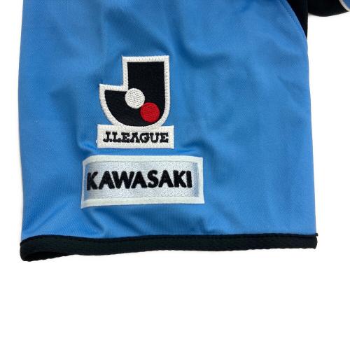 川崎フロンターレ (カワサキフロンターレ) サッカーユニフォーム 07シーズン SIZE L ブラック×スカイブルー
