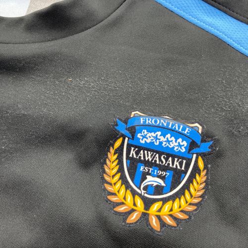 川崎フロンターレ (カワサキフロンターレ) サッカーユニフォーム 07シーズン SIZE L ブラック×スカイブルー