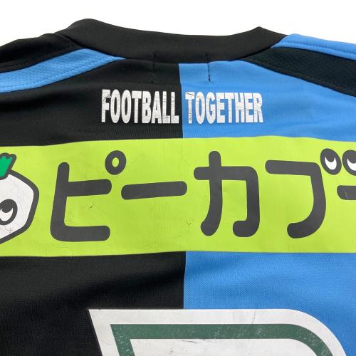 川崎フロンターレ (カワサキフロンターレ) サッカーユニフォーム 07シーズン SIZE L ブラック×スカイブルー