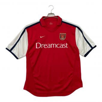 アーセナル サッカーユニフォーム 00～02年・ドリームキャスト メンズ SIZE L レッド