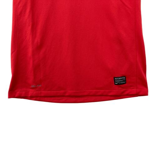 マンチェスターユナイテッド サッカーユニフォーム 423958 11-12ホーム・オーセンティック SIZE L レッド