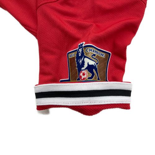 マンチェスターユナイテッド サッカーユニフォーム 423958 11-12ホーム・オーセンティック SIZE L レッド