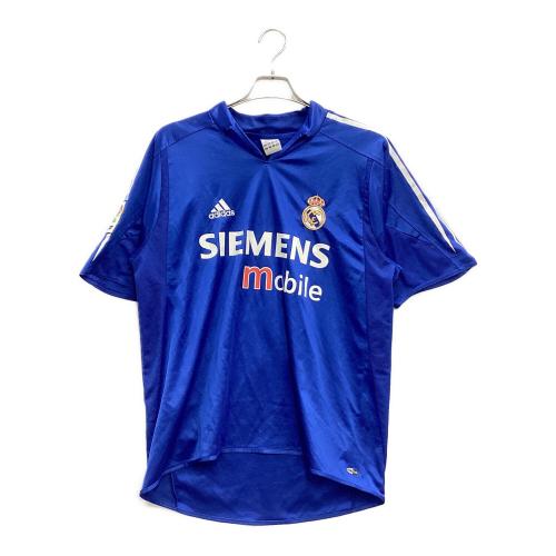 レアル・マドリード サッカーユニフォーム 【5】ジネディーヌ・ジダン SIZE O ブルー