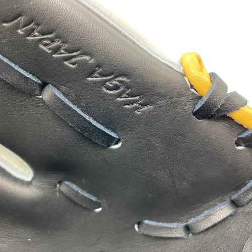 MIZUNO (ミズノ) ミズノプロ 硬式グローブ 波賀ジャパン製 ケース付 ホワイト×ブラック