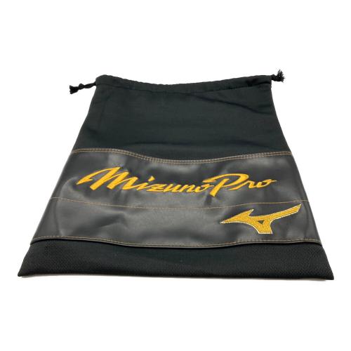 MIZUNO (ミズノ) ミズノプロ 硬式グローブ 波賀ジャパン製 ケース付 ホワイト×ブラック