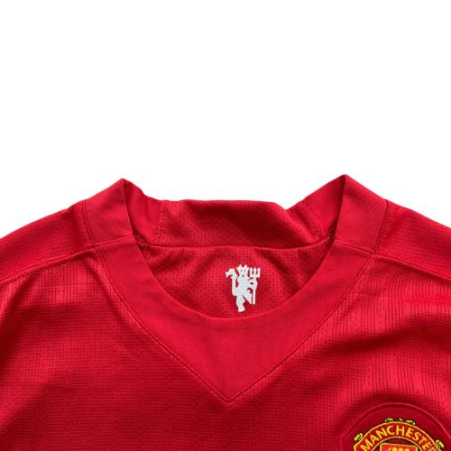 マンチェスターユナイテッド サッカーユニフォーム 237925 07/09ホーム・長袖 メンズ SIZE XL レッド