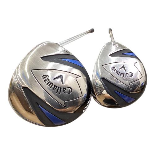 Callaway (キャロウェイ) WARBIRD ゴルフセット ブラック×ブルー