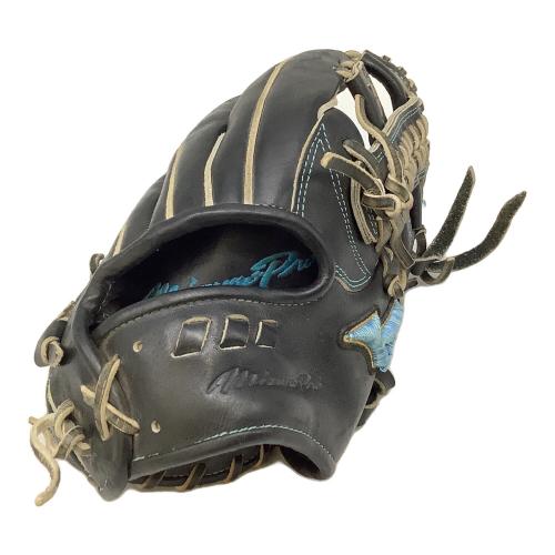 MIZUNO (ミズノ) ミズノプロ 軟式グローブ　オールラウンド用 R25203 ケース付 ブラック
