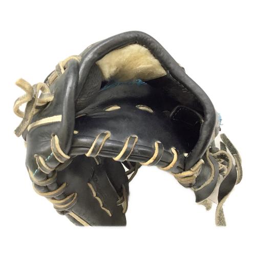 MIZUNO (ミズノ) ミズノプロ 軟式グローブ　オールラウンド用 R25203 ケース付 ブラック