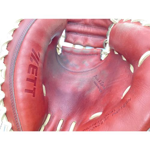 ZETT (ゼット) プロステイタス 軟式グローブ　キャッチャーミット BRCB30732 レッド