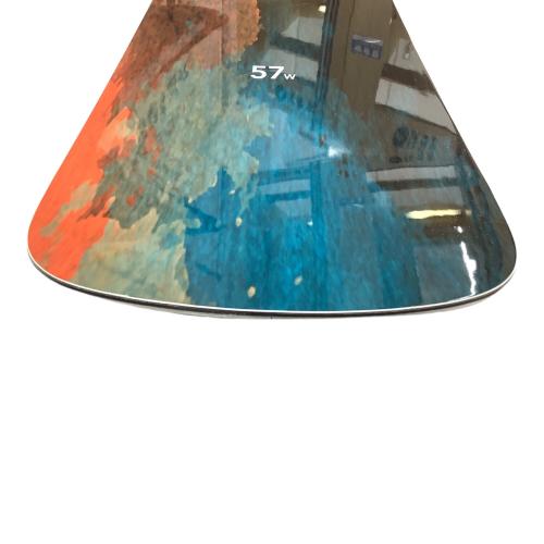 BC STREAM (ビーシーストリーム) R-2 スノーボード ハンマーヘッド22-23モデル @ 157cm ブラック×オレンジ×ブルー