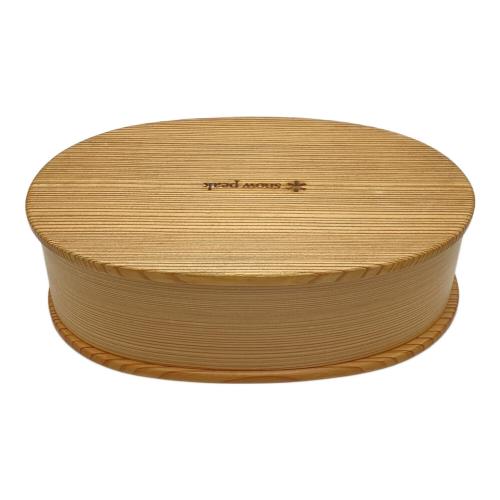 Snow peak (スノーピーク) 曲物弁当箱 アウトドア食器 PG-014 非売品