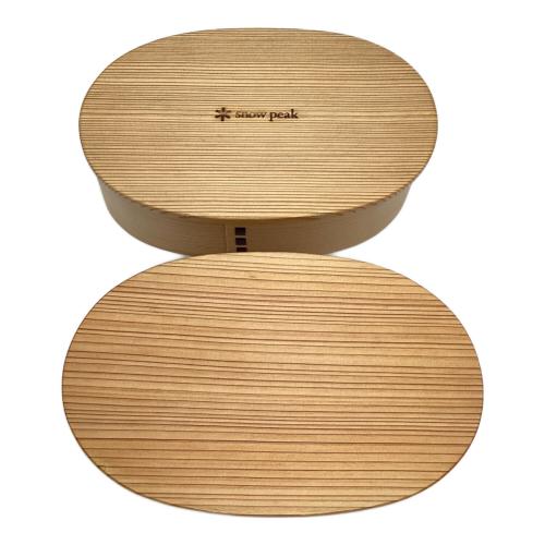 Snow peak (スノーピーク) 曲物弁当箱 アウトドア食器 PG-014 非売品