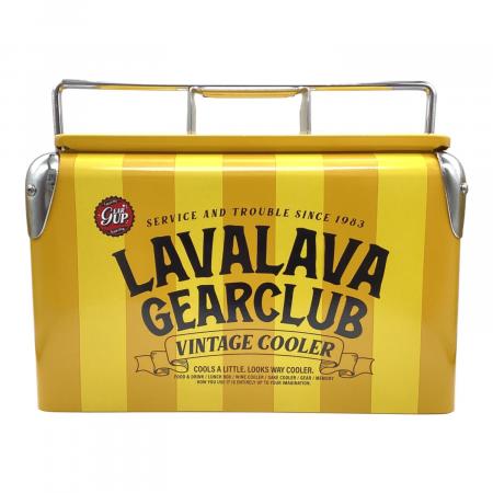LAVALAVA GEARCLUB ヴィンテージクーラー クーラーボックス イエロー