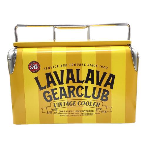 LAVALAVA GEARCLUB ヴィンテージクーラー クーラーボックス イエロー