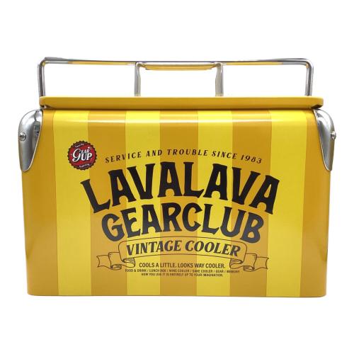 LAVALAVA GEARCLUB ヴィンテージクーラー クーラーボックス イエロー