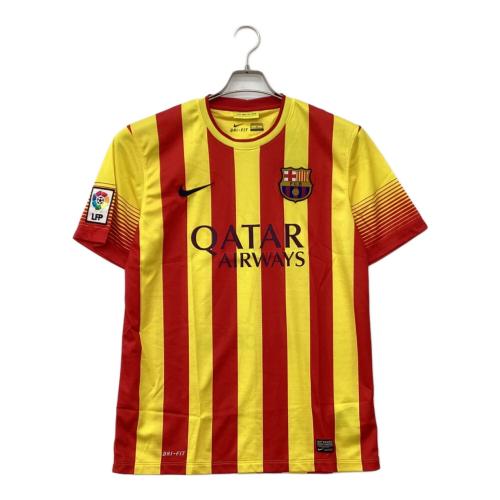 FCバルセロナ (エフシーバルセロナ) サッカーユニフォーム 532823-703 13/14 ユニフォーム アウェイ 半袖 レプリカ メンズ SIZE M レッド