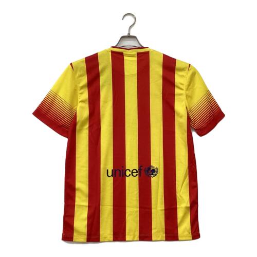 FCバルセロナ (エフシーバルセロナ) サッカーユニフォーム 532823-703 13/14 ユニフォーム アウェイ 半袖 レプリカ メンズ SIZE M レッド