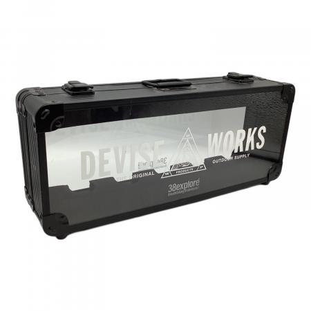DEVISE WORKS (デバイスワークス) 収納ケース ブラック DEhaus