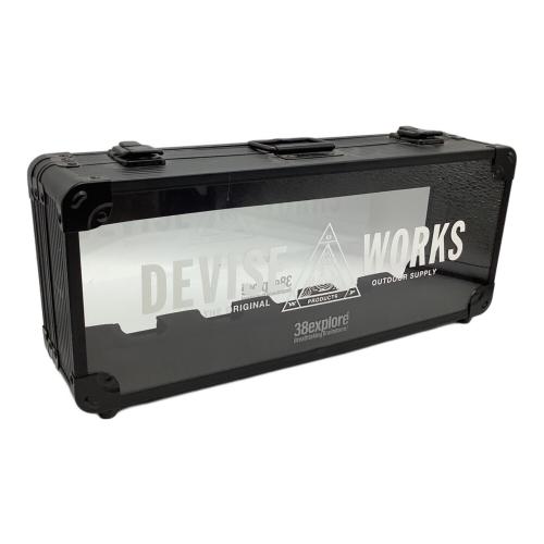 DEVISE WORKS (デバイスワークス) 収納ケース ブラック DEhaus