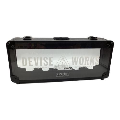 DEVISE WORKS (デバイスワークス) 収納ケース ブラック DEhaus