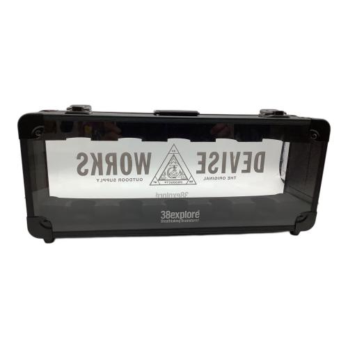 DEVISE WORKS (デバイスワークス) 収納ケース ブラック DEhaus