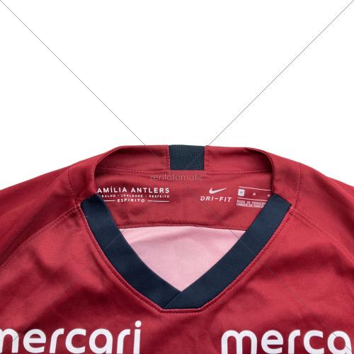 鹿島アントラーズ (カシマアントラーズ) サッカーユニフォーム CI5936-687 2020 ホームレプリカ SIZE M レッド